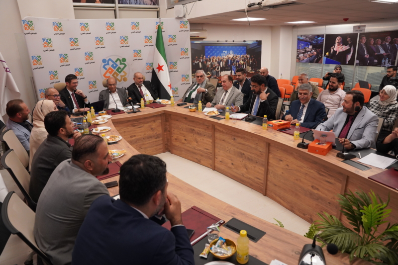 ورشة العدالة الانتقالية في سوريا - المجلس العربي